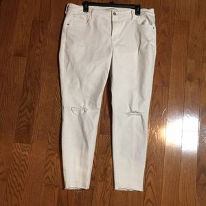 Women’s Jeans-White Jeggings